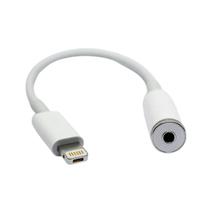 Conversor de Lightning para P2 Adaptador Fone Áudio Claro Conversor de Lightning para P2 Adaptador Fone Áudio Claro