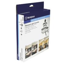 Conversor de luz Westinghouse 0101100 com acabamento branco Conversor de luz Westinghouse 0101100 com acabamento branco