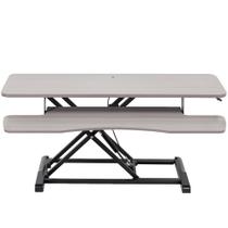Conversor de mesa VIVO K Series DESK-V036KG 91cm cinza/preto Conversor de mesa VIVO K Series DESK-V036KG 91cm cinza/preto