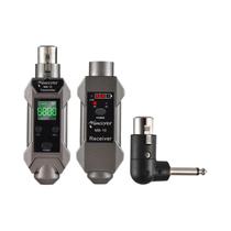 Conversor de Microfone Sem Fio UHF Miwayer - Sistema Transmissor/Receptor XLR para Microfone Dinâmico