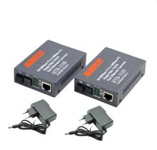 Conversor De Midia 1 Par A+b Fibra Optica 25km