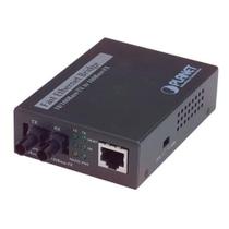 Conversor de midia 10/100TX RJ45 / FO ST MM Planet FT-801