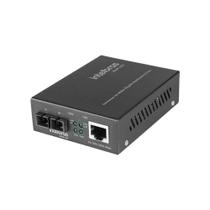Conversor de midia gigabit multimodo 0,5km - Intelbras