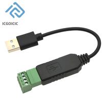 Conversor De Porta Serial USB RS485 CH340 Módulo De Comunicação PLC Conector RS-485
