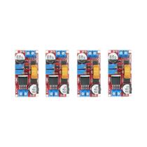 Conversor De Potência DC Para DC XL4015 5A Vermelho 8-34V Para 1.25-32V, Placa Redutora De Tensão Conversor De Potência DC Para DC XL4015 5A Vermelho 8-34V Para 1.25-32V, Placa Redutora De Tensão