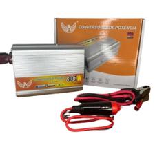 Conversor De Potência Veicular Inversor Com 800w De Potência Dc 12V - Ac 220V