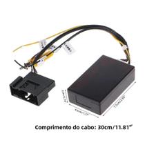 Conversor De Sinal 12V RGB Para RCA AV CVBS Para VW RCD510 RNS510 RNS315 Adaptador De Câmera De Ré