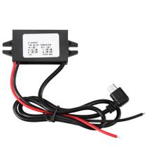 Conversor de tensão Chazcool 12V a 5V 3A impermeável para carro Conversor de tensão Chazcool 12V a 5V 3A impermeável para carro