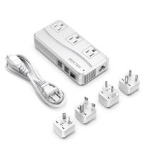 Conversor de tensão de alimentação BESTEK Universal 250W 110-220V Conversor de tensão de alimentação BESTEK Universal 250W 110-220V