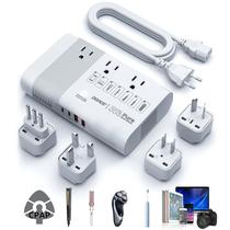 Conversor de tensão DOACE 500W Max 220V a 110V para Europa Conversor de tensão DOACE 500W Max 220V a 110V para Europa