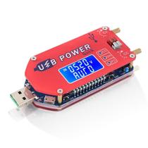 Conversor de tensão PEMENOL USB Buck Boost 15W LCD 1-30V 2A