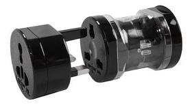 Conversor de tomadas padrão universal preto oex cp100 Conversor de tomadas padrão universal preto oex cp100