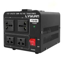 Conversor de transformador de tensão Yinleader 1500W 110V/220V Conversor de transformador de tensão Yinleader 1500W 110V/220V