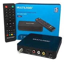 Conversor de tv digital full hd e gravador multilaser re220