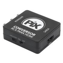Conversor De Vídeo De Rca Para Hdmi Original Pix Premium