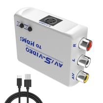 Conversor de vídeo FeiEver RCA AV/S-Video para HDMI 720P/480P Conversor de vídeo FeiEver RCA AV/S-Video para HDMI 720P/480P