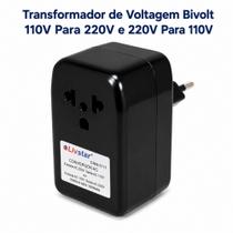 Conversor de Voltagem Potência 100w Transforma 110v/220v ou 220v/110v Com Chave Seletora Voltagem Conversor de Voltagem Potência 100w Transforma 110v/220v ou 220v/110v Com Chave Seletora Voltagem
