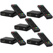 Conversor Digital de TV com Gravador CD700 - 5 Unidades Conversor Digital de TV com Gravador CD700 - 5 Unidades