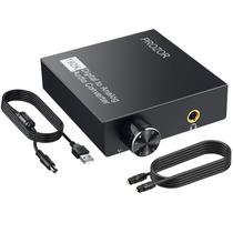 Conversor digital para analógico PROZOR 192kHz com entrada óptica