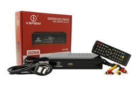 Conversor Digital Terrestre HDMI USB Full HD Grava Programas Controle Incluso Kapbom