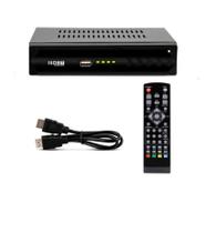 Conversor digital TV sinal digital isdb-t set top box full HD hdmi Com Usb