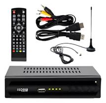 Conversor digital TV sinal digital isdb-t set top box full HD hdmi