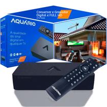 Conversor e Gravador Digital Com Controle HD Ergonomico USB - AQUÁRIO