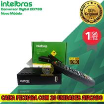 Conversor e gravador Digital de TV CD730 Intelbras Novo Design Caixa com 20 Unidades