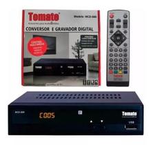 Conversor e Gravador Digital de TV Full HD MCD 888 Tomate - Reproduz Músicas, Filmes, Vídeos e Fotos Conversor e Gravador Digital de TV Full HD MCD 888 Tomate - Reproduz Músicas, Filmes, Vídeos e Fotos