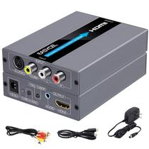 Conversor Easycel RCA Svideo para HDMI 720P/1080P com áudio
