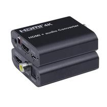 Conversor Extrator Audio HDMI 4K 30Hz Optico Toslink Stereo