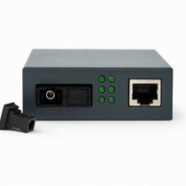 Conversor fibra de midia 10/100 htb-3100 25km lado a Conversor fibra de midia 10/100 htb-3100 25km lado a