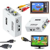 Conversor Full HD Adaptador Video Hdmi Para Av RCA HDMI2AV