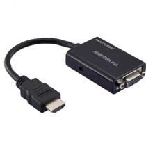 Conversor Hdmi F em Vga F com Saída Áudio Multilaser