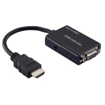 Conversor HDMI M x Vga F com saída de Áudio - WI293