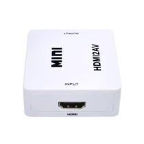 Conversor Hdmi Para Áudio E Vídeo Rca Av Hdmi2av C/ Áudio - Mxt Conversor Hdmi Para Áudio E Vídeo Rca Av Hdmi2av C/ Áudio - Mxt