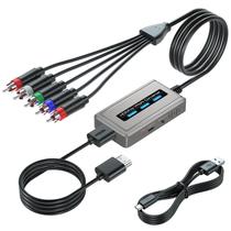 Conversor HDMI para componente Bcrokory 1080P com função Scaler