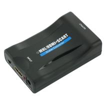 Conversor Hdmi Para Scart 1080p Adaptador De Audio Video