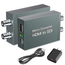 Conversor HDMI para SDI 3G-SDI/HD-SDI com incorporador de áudio 1080P