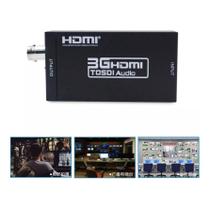 Conversor Hdmi Para SDI HD-sdi 3g Sdi 1080p Áudio e Vídeo Extensor