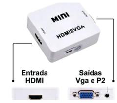 Conversor HDMI para VGA NEHC