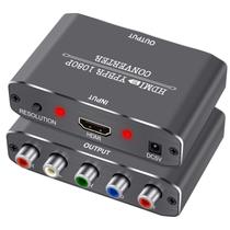 Conversor HDMI para vídeo componente Musou com suporte a 1080p Conversor HDMI para vídeo componente Musou com suporte a 1080p