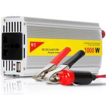 Conversor Inversor 1000W 12V Para 110 Transformador Veicular