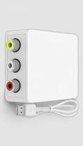 Conversor Mini AV RCA para HDMI 1080p