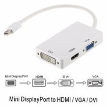 Conversor Mini Displayport P/HDMI/DVI/VGA