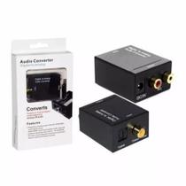 Conversor Optico ótico Toslink e coaxial Digital Digital Para Saída Rca modelo fy-446 Conversor Optico ótico Toslink e coaxial Digital Digital Para Saída Rca modelo fy-446