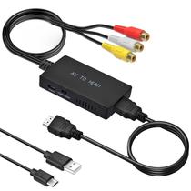 Conversor RCA para HDMI Adaptador Amtake AV para HDMI 1080P Conversor RCA para HDMI Adaptador Amtake AV para HDMI 1080P
