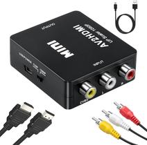 Conversor RCA para HDMI Allirot 1080P - Composite/CVBS/AV para HDMI