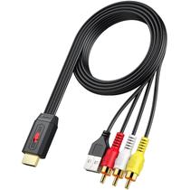 Conversor RCA para HDMI Neoteck - Cabo de 1,5m (1080p) - Suporte 16:9/4:3