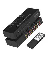Conversor RCA para HDMI OSEtub de 6 portas com suporte 1080P Conversor RCA para HDMI OSEtub de 6 portas com suporte 1080P